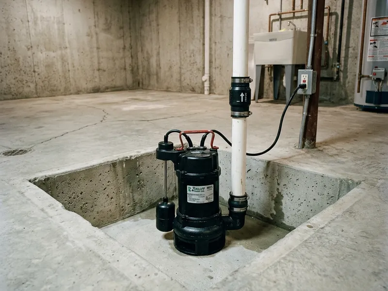 Sump Pump Installation Plumber in Peshtigo, WI